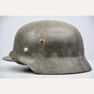 M35 Army (Heer) subtle camouflage helmet SE66 named Hamacher Barthel