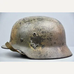 M40 army (Heer) single decal three tone 'Normandy' camouflage helmet …