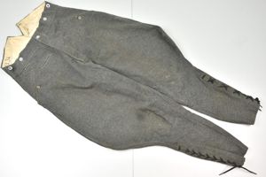 M36 army (Heer) 'stone-grey' breeches 1937 unit marked