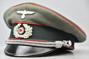 Army (Heer) artillery officer visor cap 1938