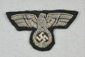 Army (Heer) officer bullion cap eagle