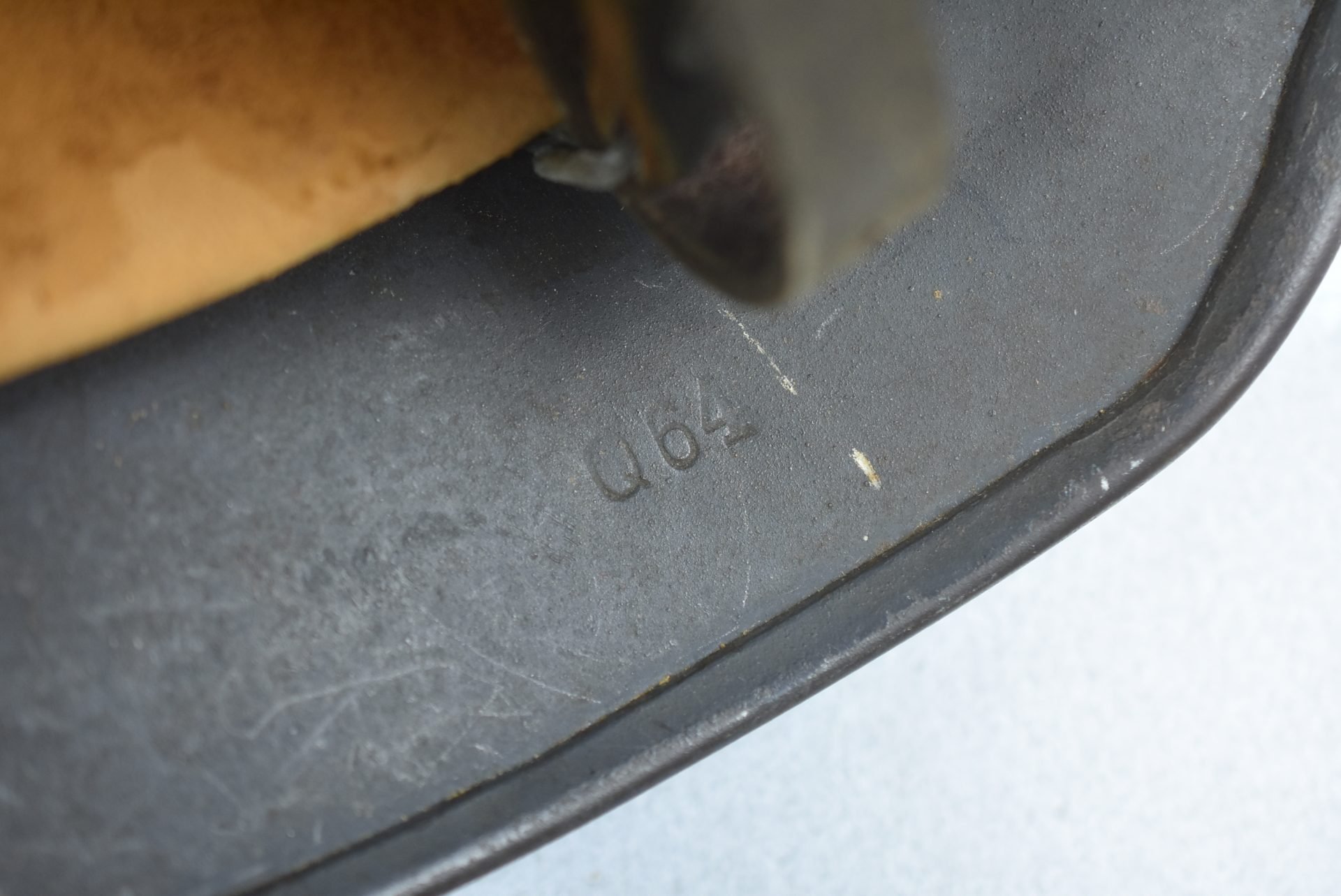 M40 Luftwaffe single decal steel helmet Q64 — image 23