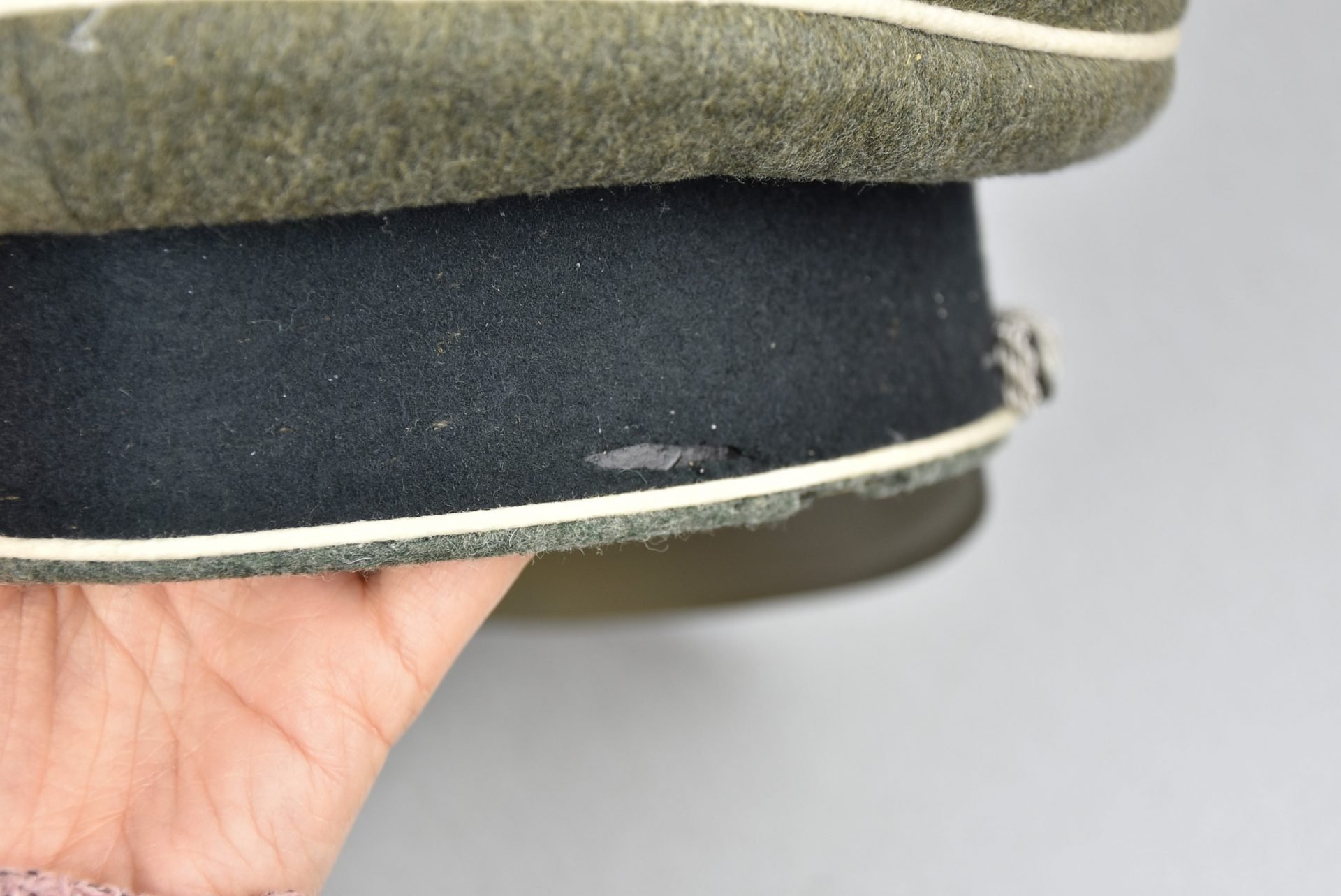 Army (Heer) infantry officer visor cap by Schellenberg — image 13