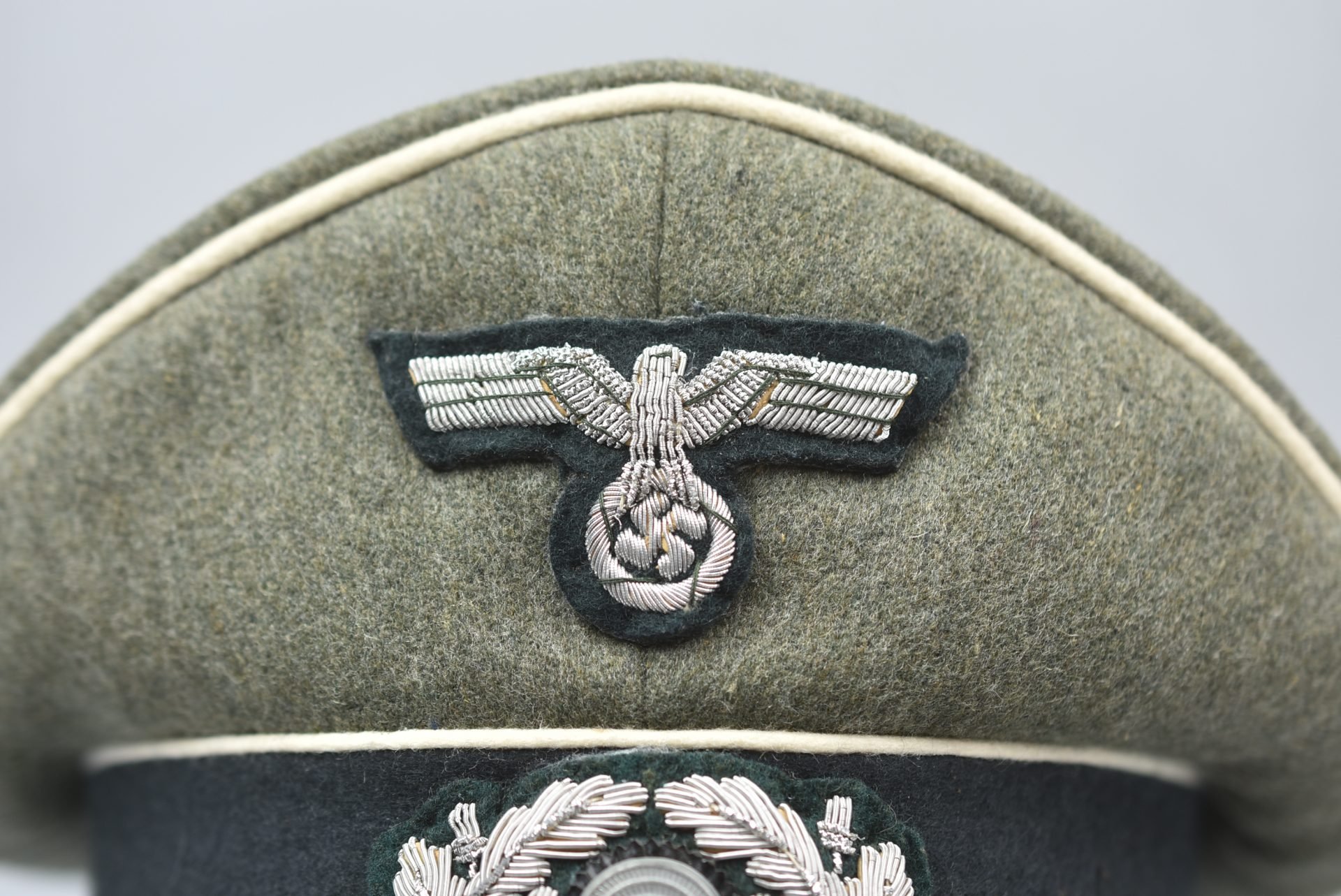 Army (Heer) infantry officer visor cap by Schellenberg — image 8