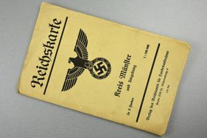 German Reich map from Münster 1936