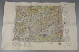 German map München 1936