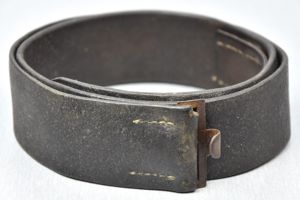 Wehrmacht/Waffen-SS leather equipment belt