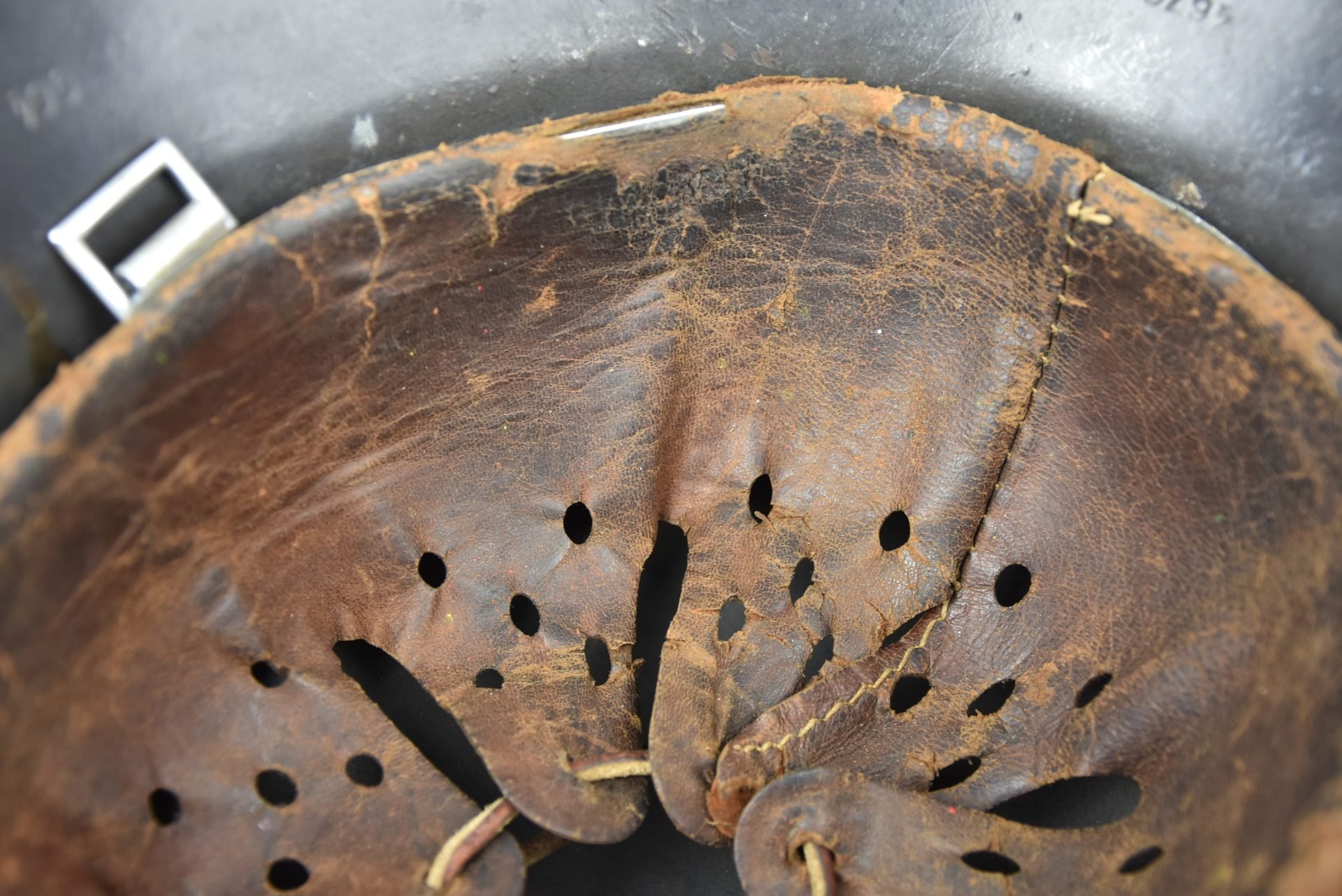 M35 Luftwaffe double decal steel helmet Q64 1937 — image 13
