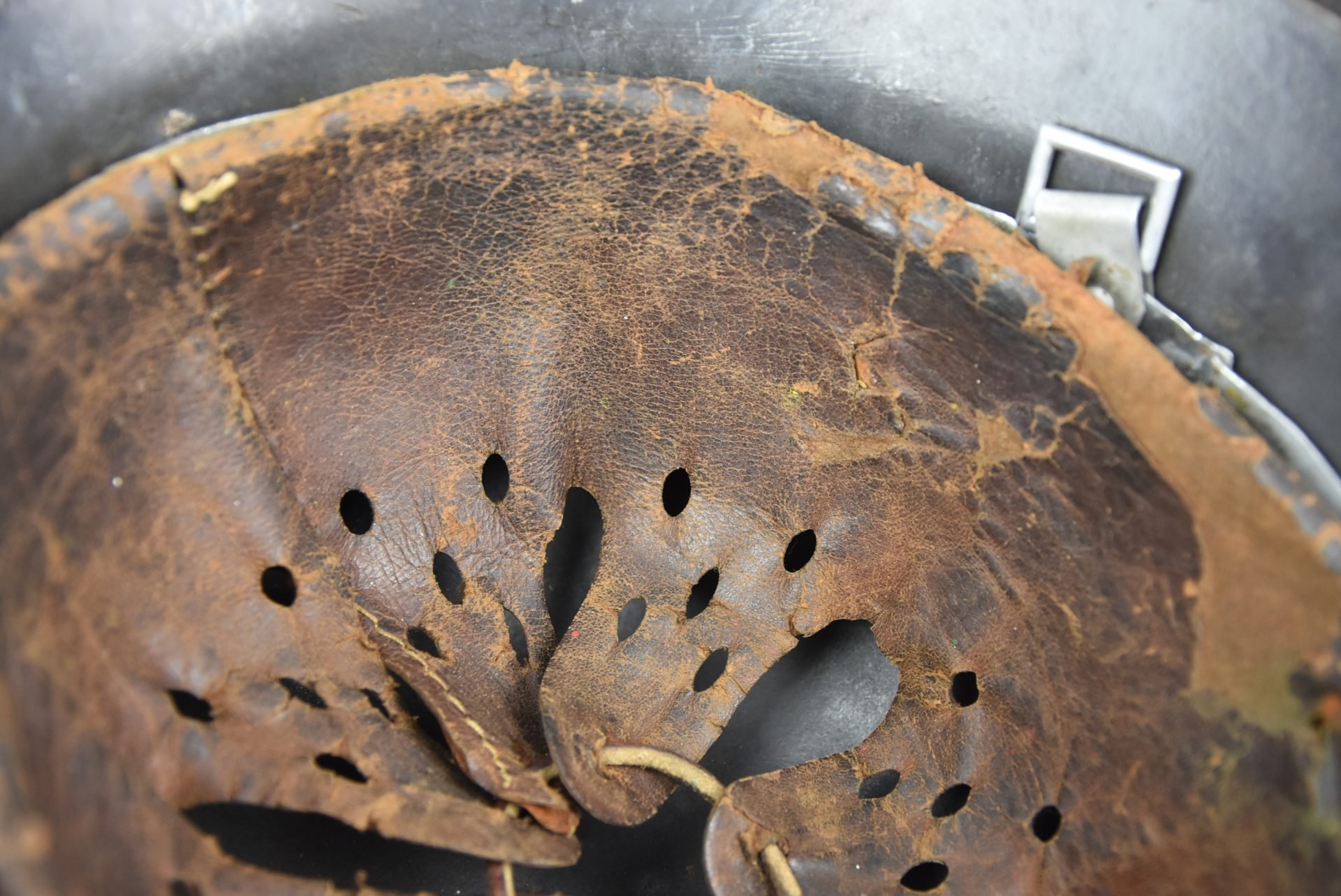 M35 Luftwaffe double decal steel helmet Q64 1937 — image 14