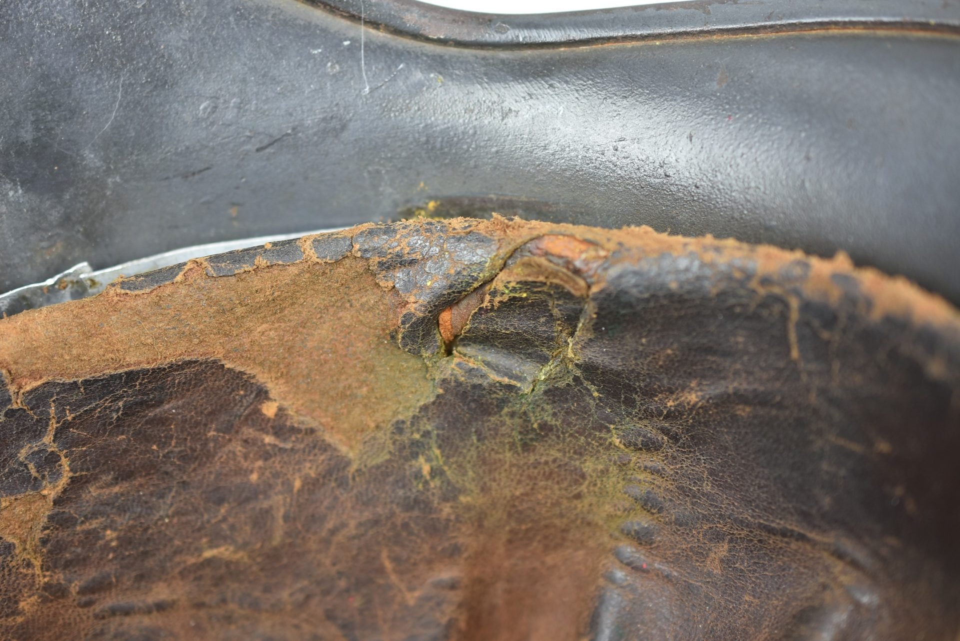 M35 Luftwaffe double decal steel helmet Q64 1937 — image 16