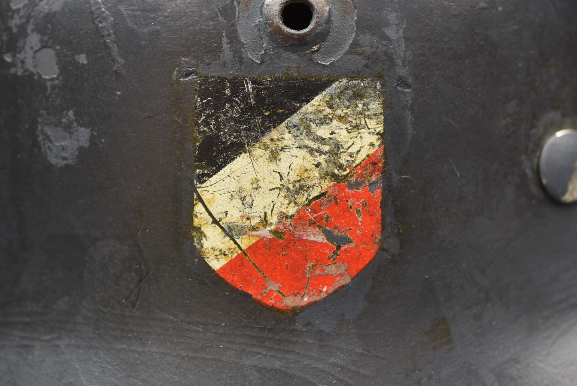 M35 Luftwaffe double decal steel helmet Q64 1937 — image 8