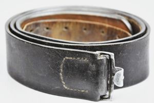 Wehrmacht/SS leather equipment belt 1937