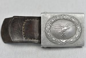 Luftwaffe aluminum belt buckle 1938