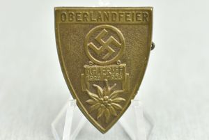 Day badge tinnie Oberlandfeier Schliersee (Bavaria) 1923-1933