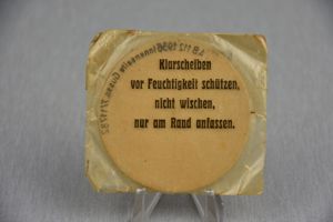 M31 German gas mask spare glasses 'Klarscheiben' 1936