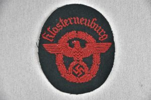 Gemeindepolizei sleeve patch from Klosterneuburg
