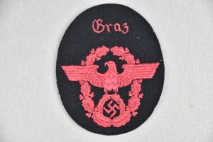 German fire brigade sleeve patch from Graz