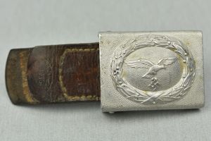 Luftwaffe aluminum belt buckle by Steinhauer & Lück