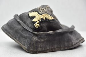 Luftwaffe mechanic overseas cap in HBT 1937