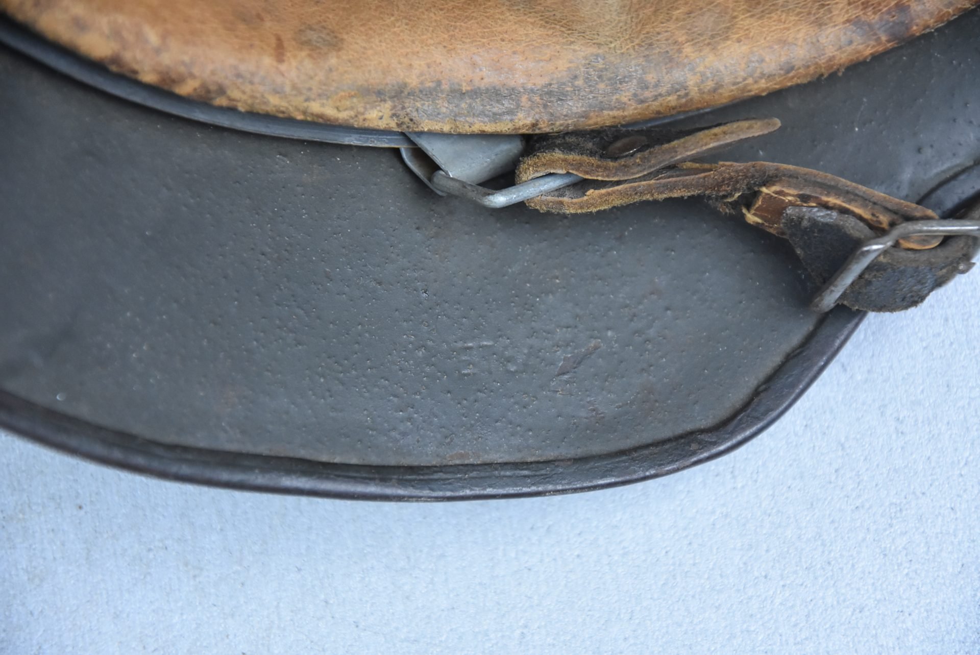 M35 army (Heer) reissued single decal steel helmet ET64 — image 14