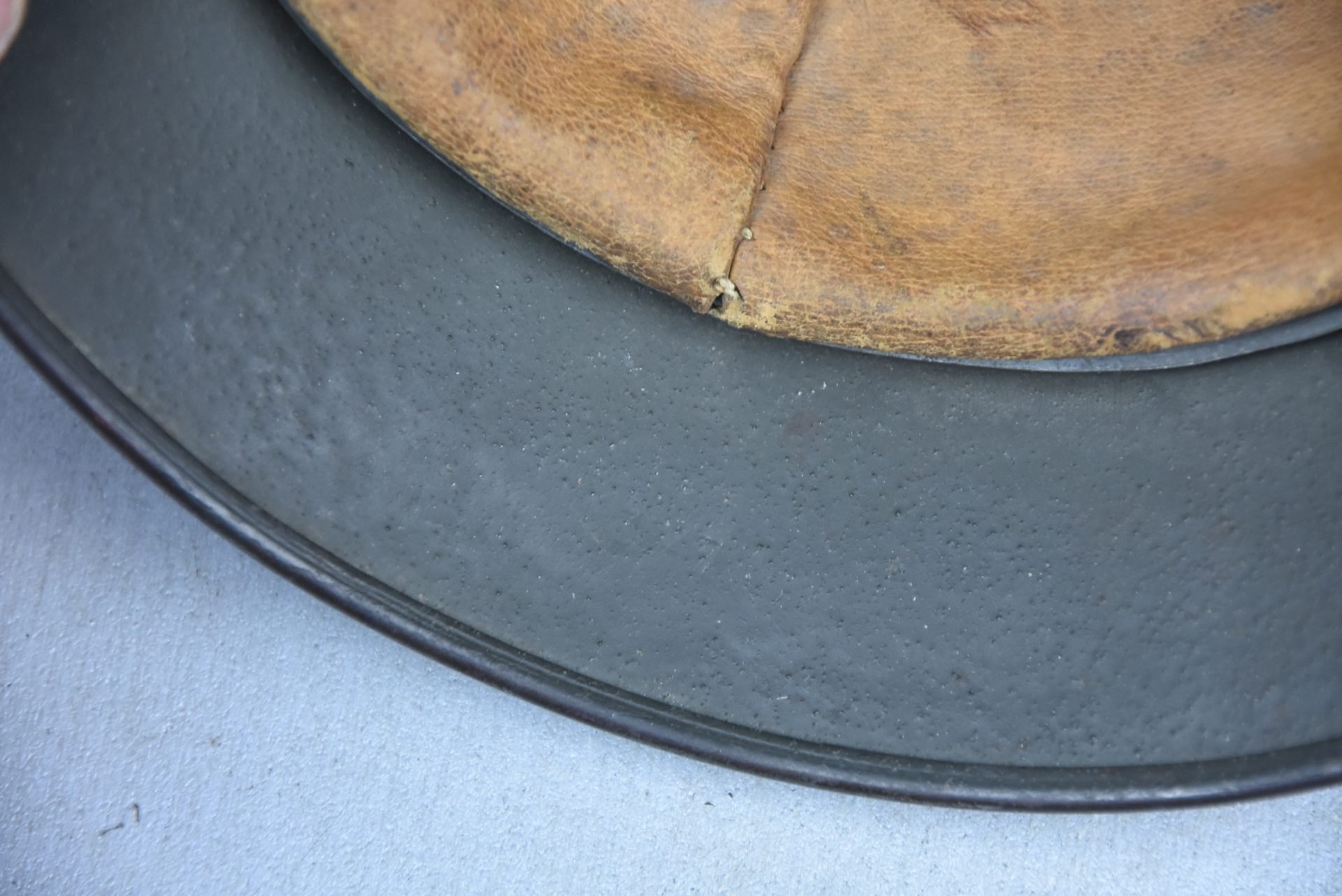 M35 army (Heer) reissued single decal steel helmet ET64 — image 15