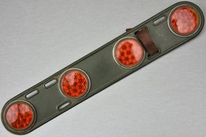 Wehrmacht four piece reflector pad for backpack