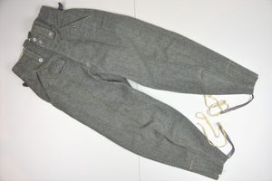 MINT Wehrmacht/Waffen-SS M43 combat trousers made in occupied Belgium by …