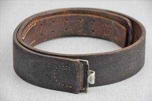 Wehrmacht/SS leather equipment belt ca.1938