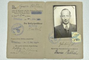 German drivers' license 'Führerschein' 1936
