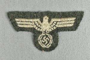 M43 army (Heer) cap eagle made in Italy