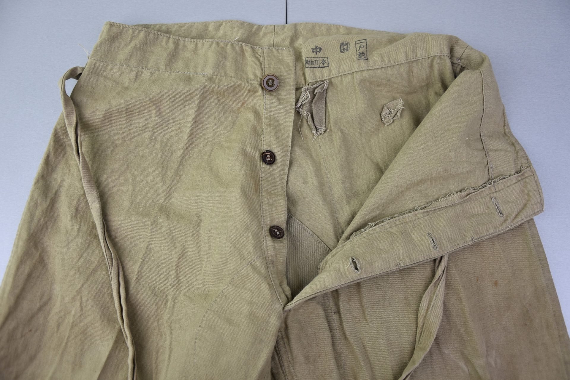 WW2 Japanese combat summer field tunic and trousers — image 32