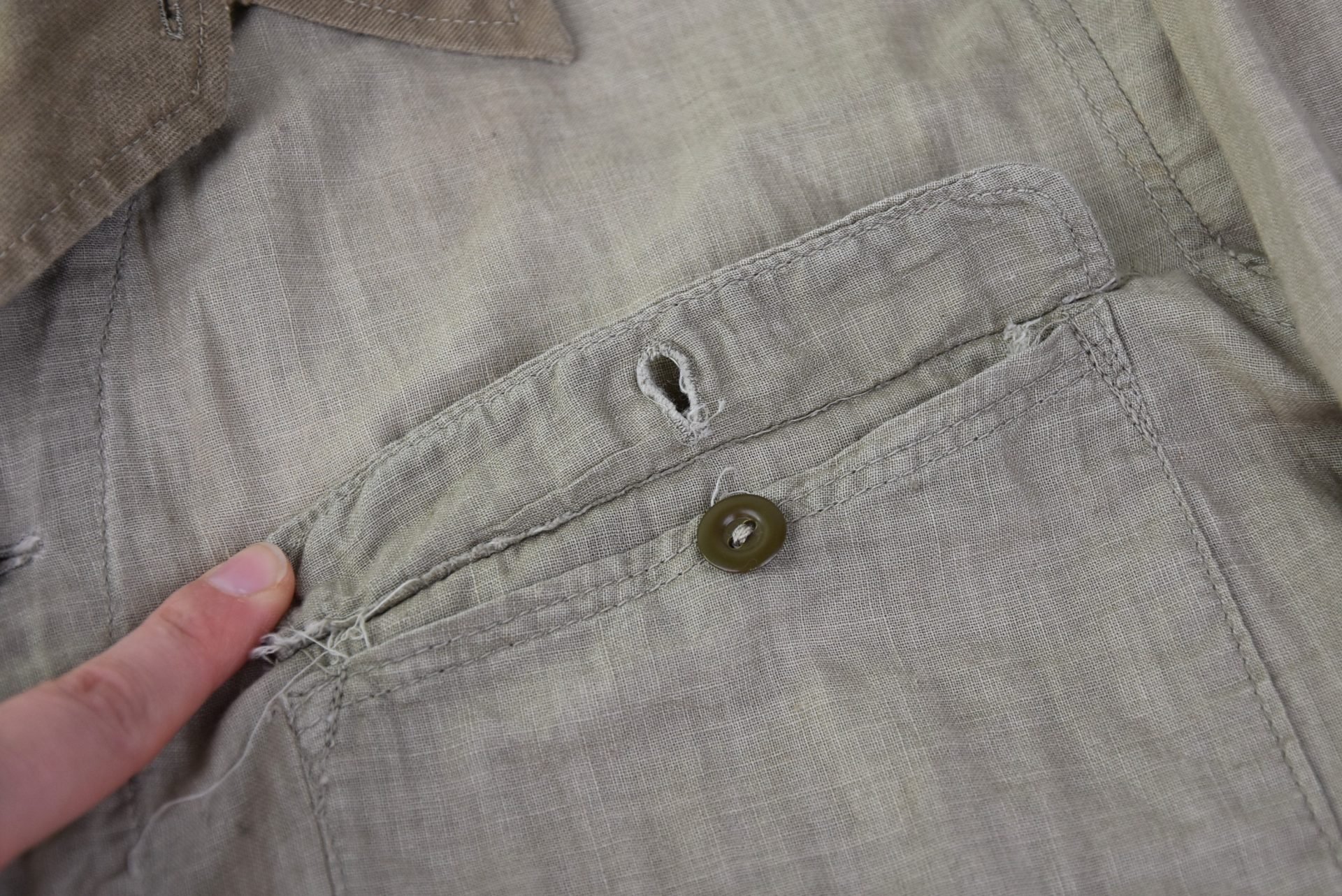 WW2 Japanese combat summer field tunic and trousers — image 5