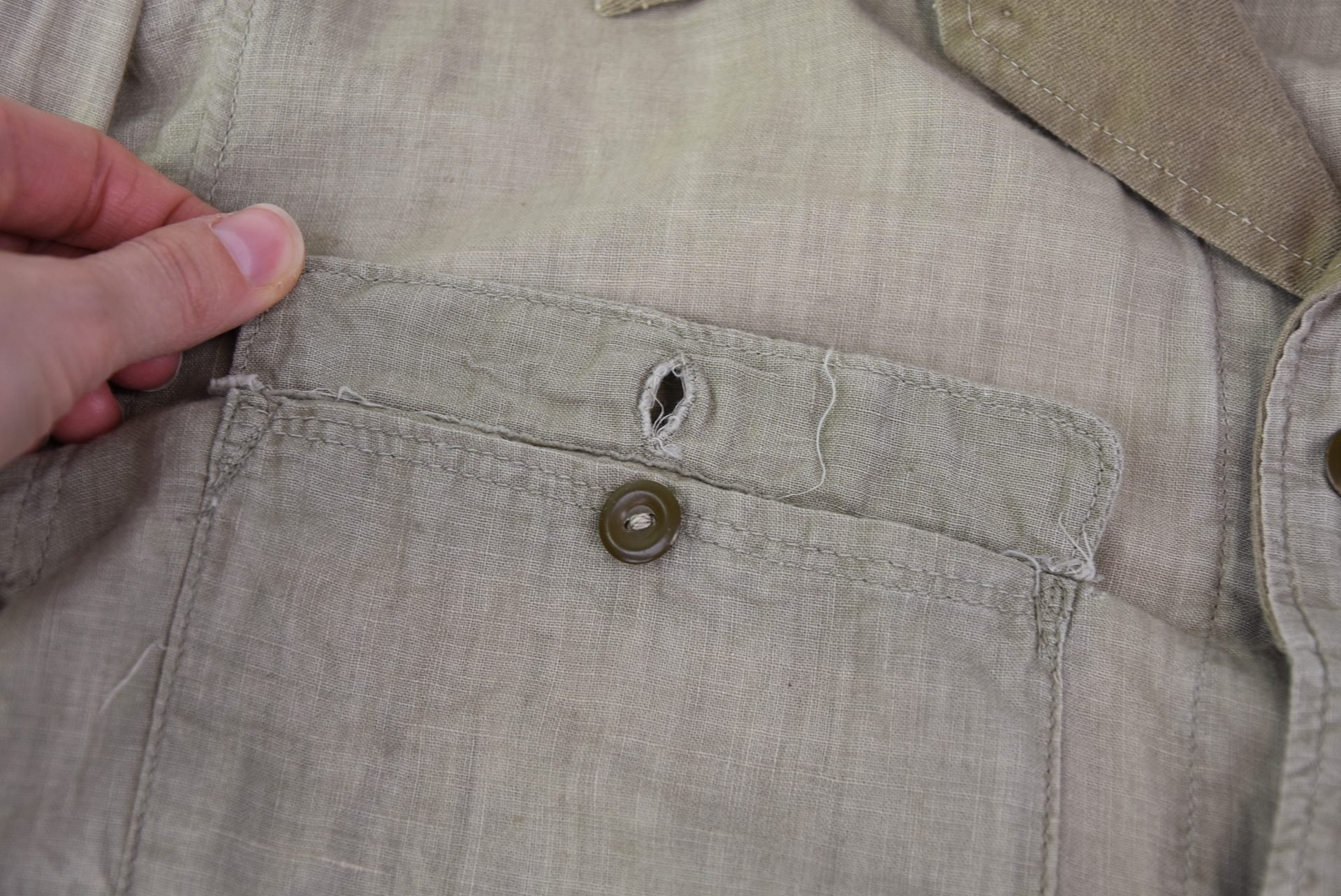 WW2 Japanese combat summer field tunic and trousers — image 7