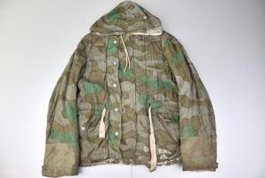 Wehrmacht reversible winter parka in Splittertarn camouflage with RBNr.
