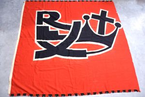 RARE Belgian collaboration 'Rex' party flag 190×200