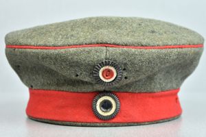 WW1 German 'Prussian' infantry field cap 'Tellermütze' 1916