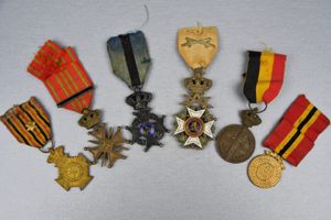 WW2 Belgian medal grouping
