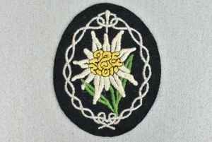 Gebirgsjäger Edelweiss sleeve badge
