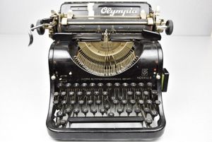 Waffen-SS typewriter by Olympia