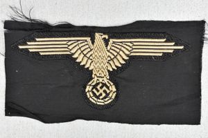 Waffen-SS 'BeVo' sleeve eagle with RZM tag