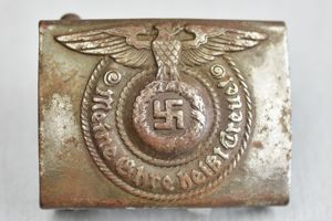 Waffen-SS steel belt buckle by RODO