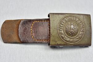 Army (Heer) steel belt buckle by Richard Sieper & Söhne …