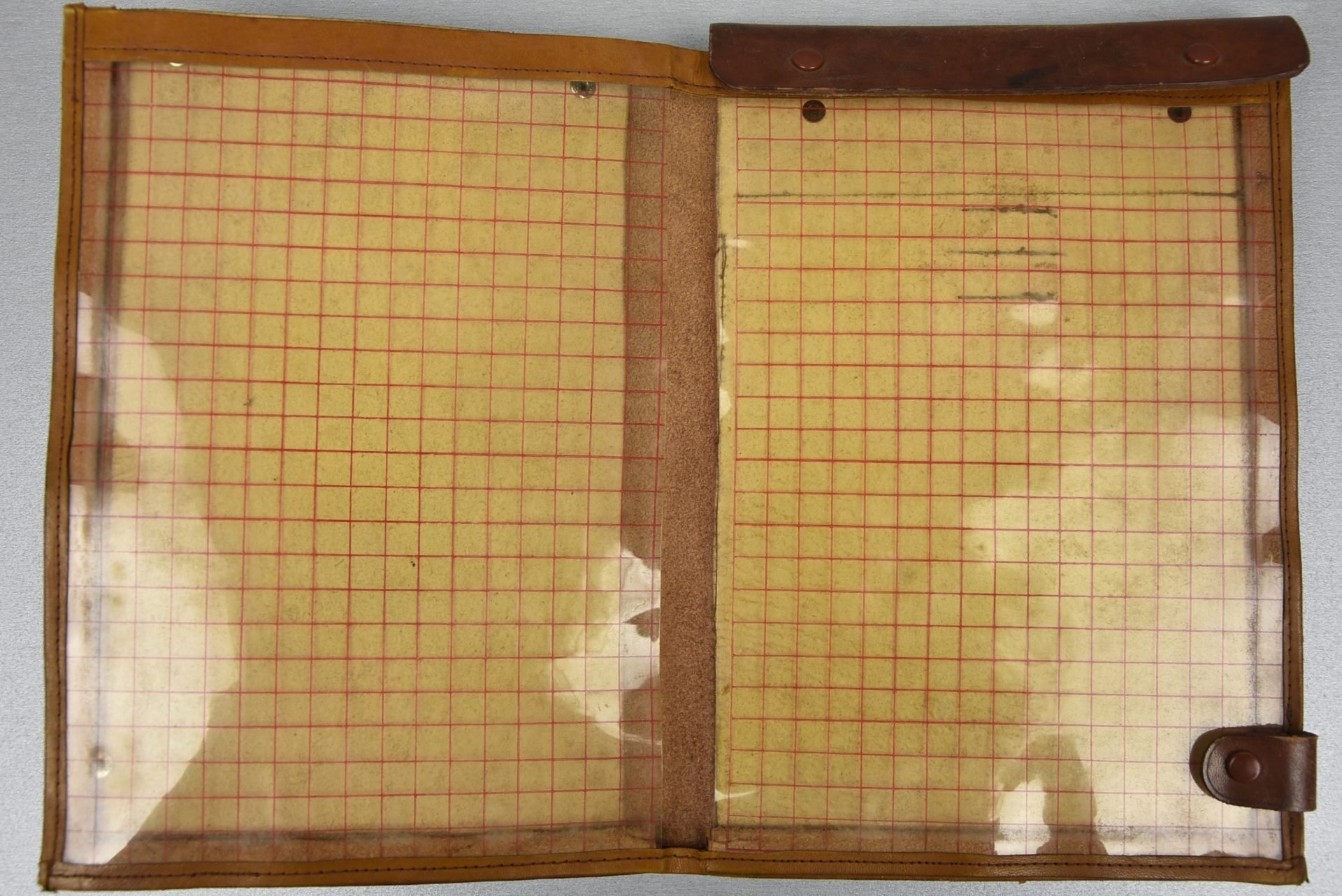 Hitlerjugend leather map case — image 2