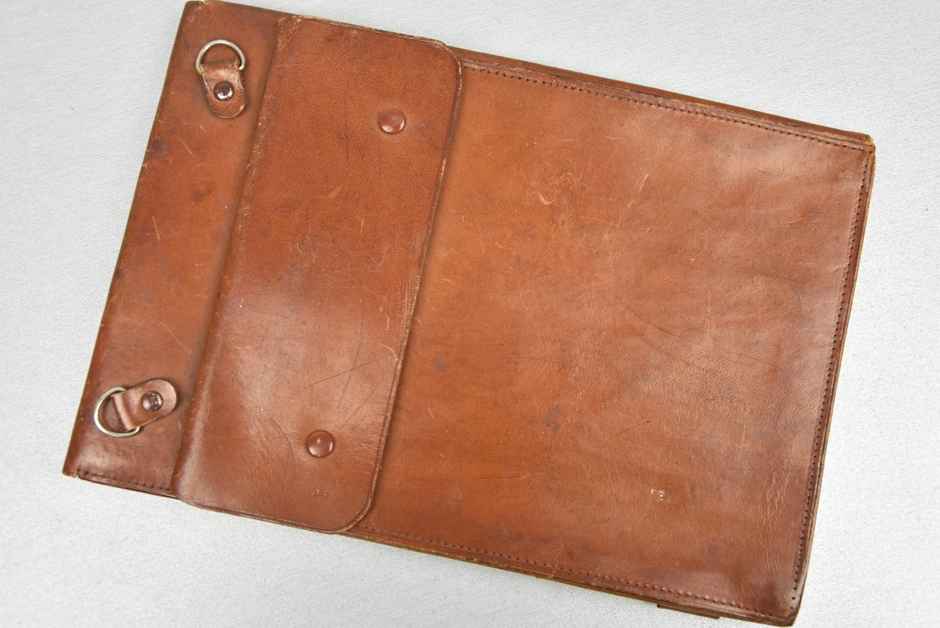 Hitlerjugend leather map case — image 3