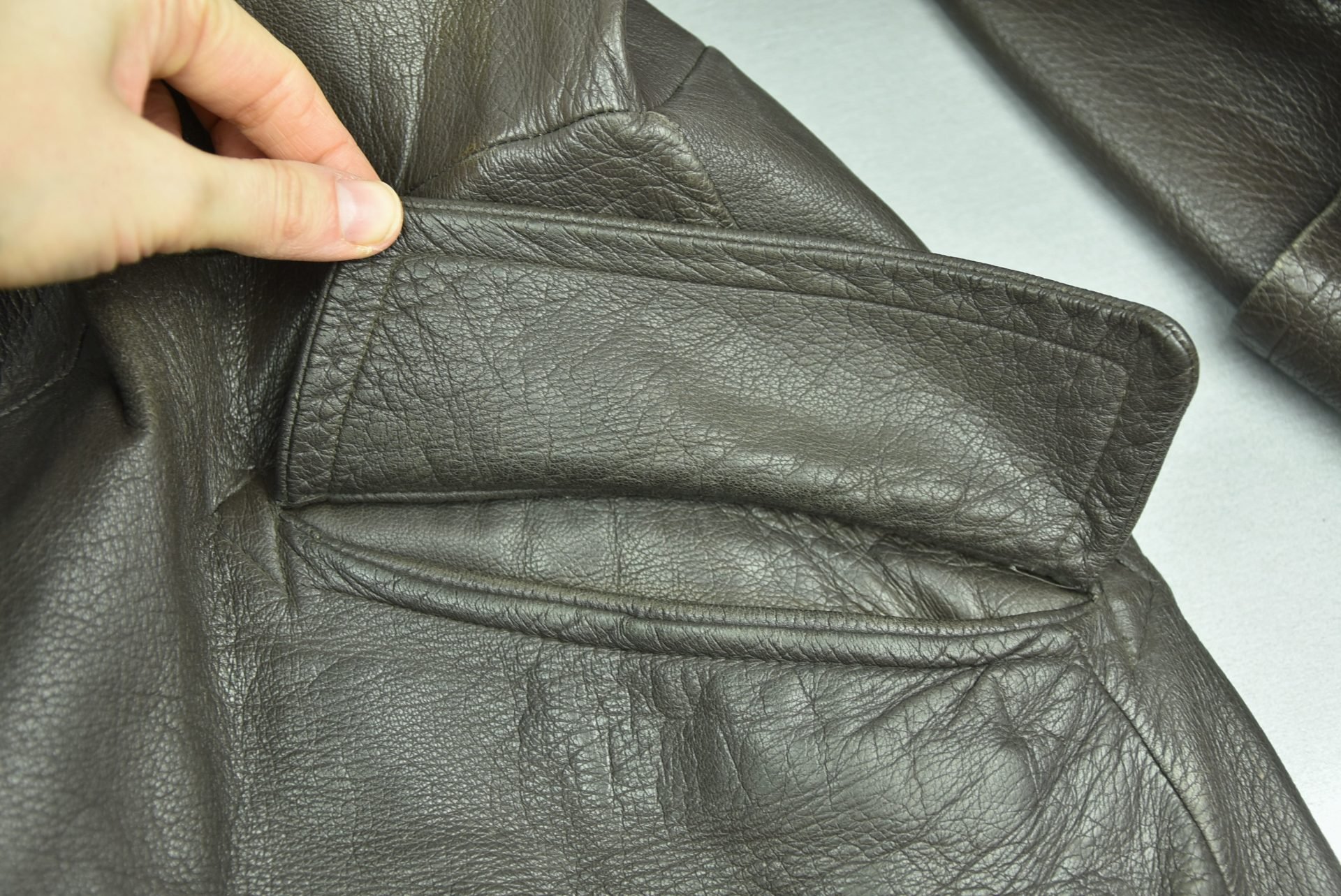 Wehrmacht/SS leather officer coat — image 4