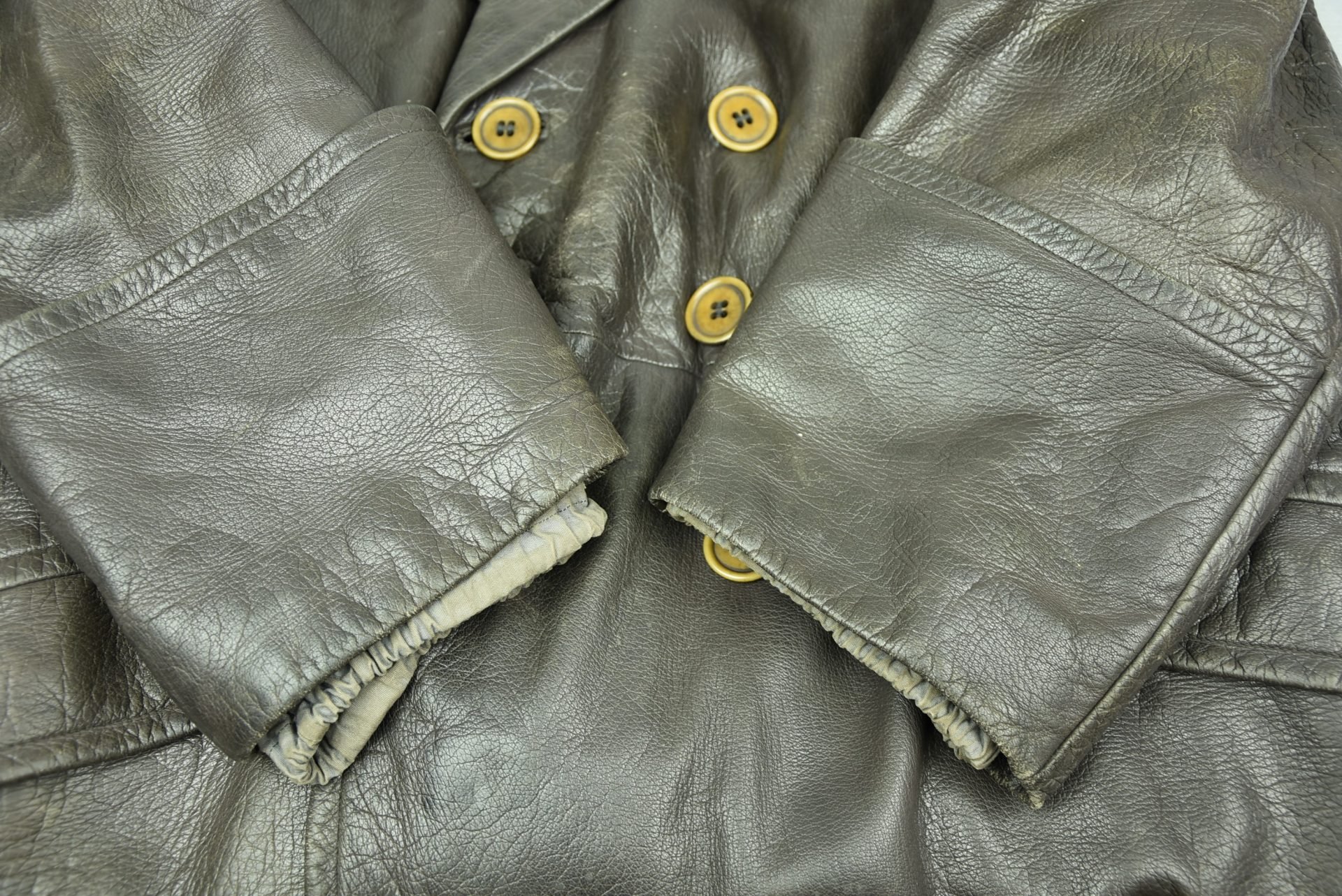 Wehrmacht/SS leather officer coat — image 7