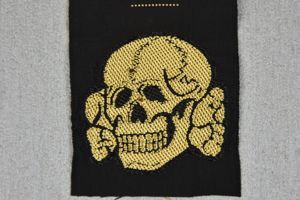 Waffen-SS 'BeVo' tropical cap skull 'Totenkopf'