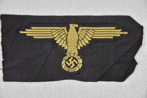 Waffen-SS tropical 'BeVo' sleeve eagle