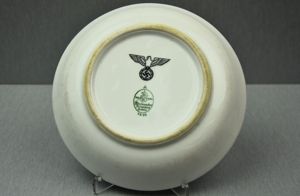 Nazi small porcelain salade plate by CMHR hutschenreuther 1938