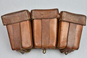 Brown K98 ammuntion pouch by Carl Ackva 1941